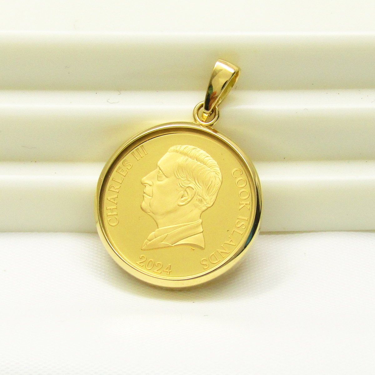 2024年純金ドラゴン1/30オンスコインペンダントトップ